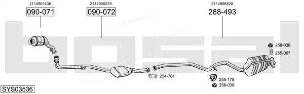 Bosal SYS03536