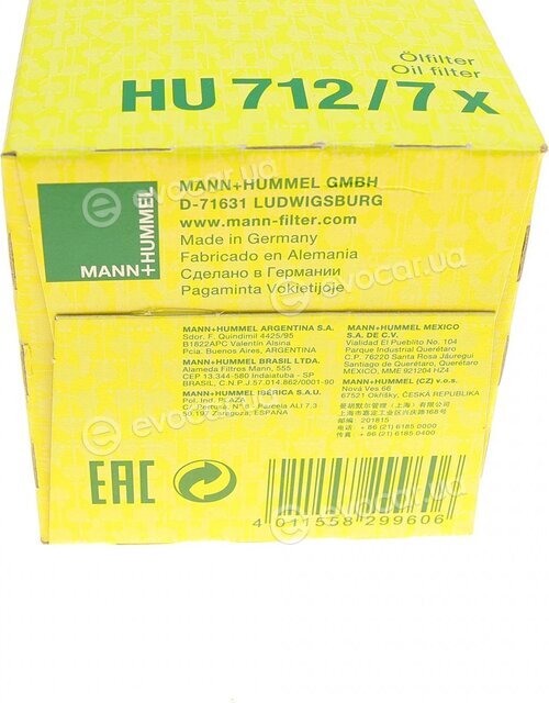 Mann HU 712/7 x