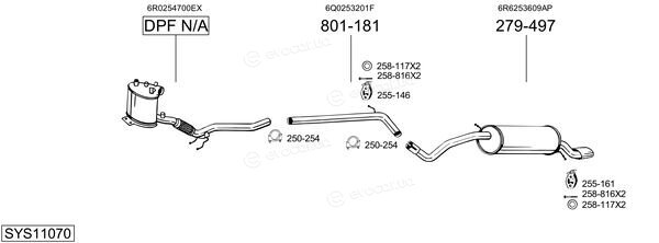 Bosal SYS11070