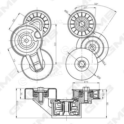 GMB GAT30120