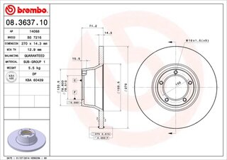 Brembo 08.3637.10