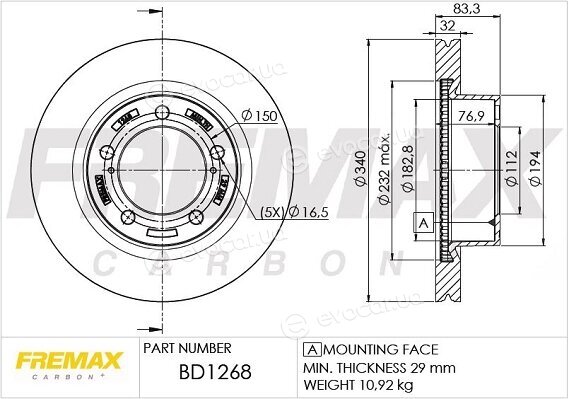 Fremax BD-1268