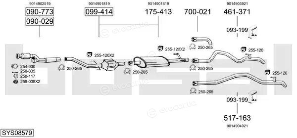 Bosal SYS08579