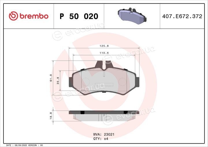 Brembo P 50 020