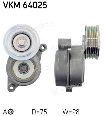 SKF VKM 64025