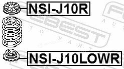 Febest NSI-J10LOWR