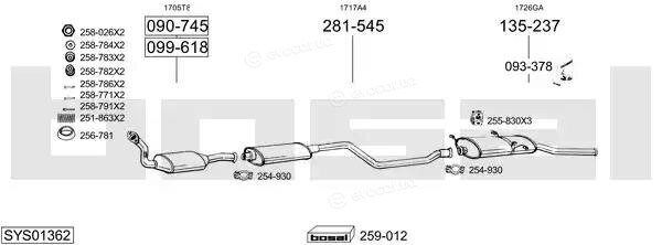 Bosal SYS01362