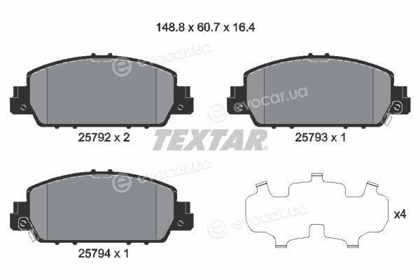 Textar 2579201