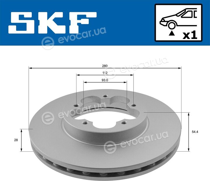 SKF VKBD 80066 V1