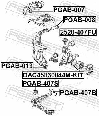 Febest PGAB-407S