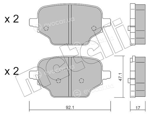 Metelli 22-1245-0