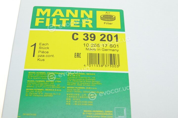 Mann C 39 201