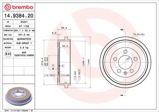 Brembo 14.9384.20