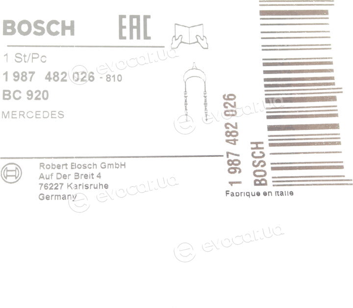 Bosch 1 987 482 026
