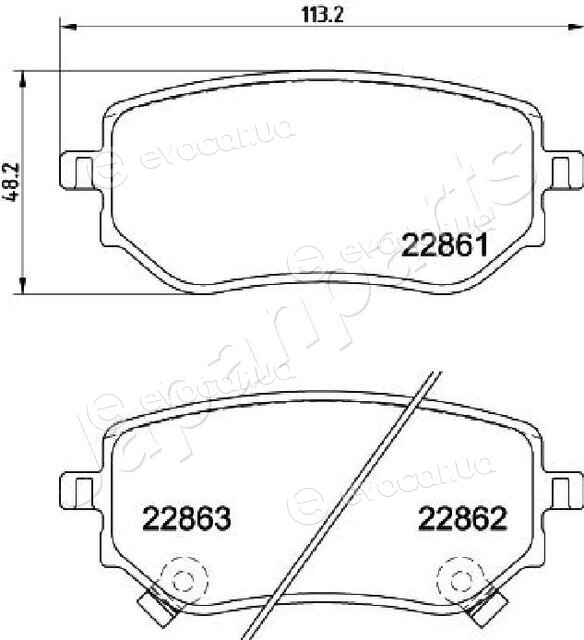 Japanparts PP-0532AF