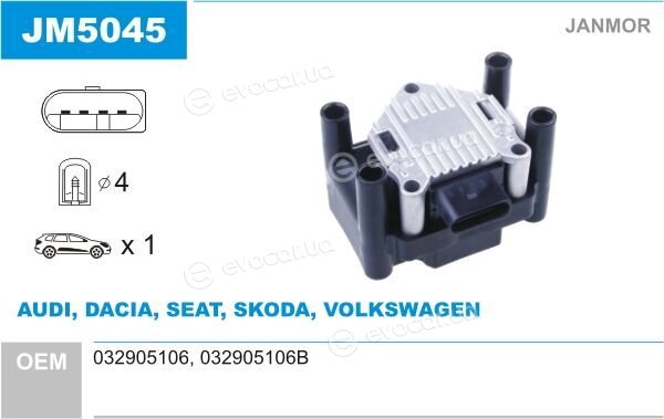 Janmor JM5045