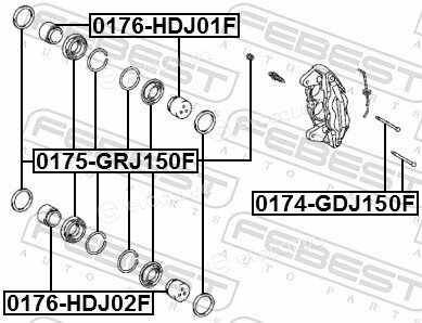 Febest 0176-HDJ01F