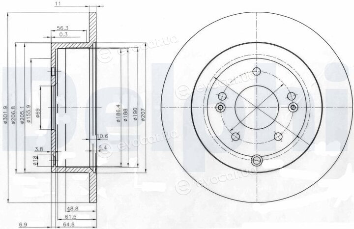 Delphi BG4136