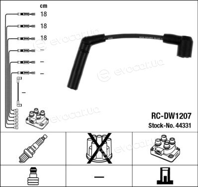 NGK / NTK RC-DW1207