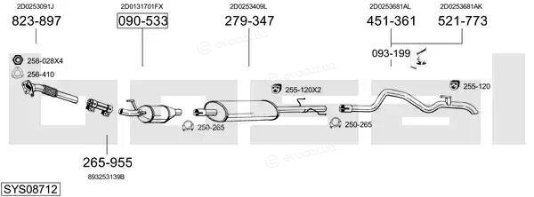 Bosal SYS08712