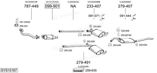 Bosal SYS15167