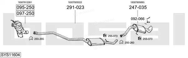 Bosal SYS11604