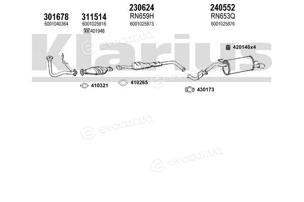 Klarius 720737E