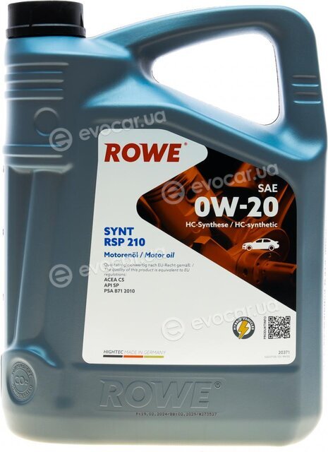 Rowe 20371-0050-99