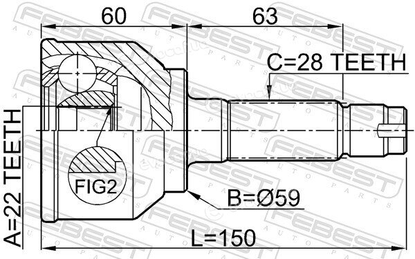 Febest 0510-042