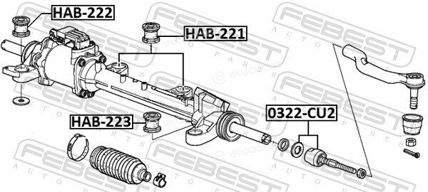 Febest 0322-CU2
