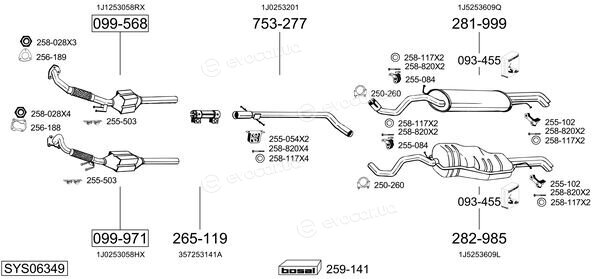 Bosal SYS06349