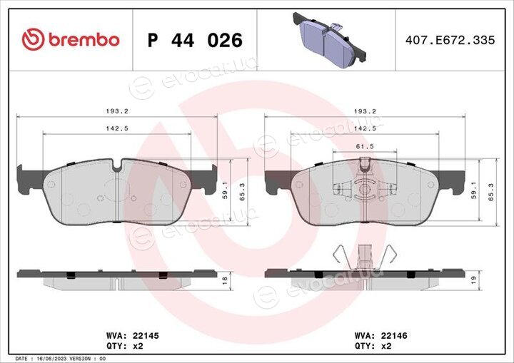 Brembo P 44 026