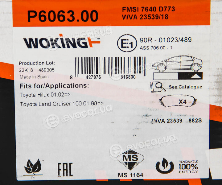 Woking P6063.00