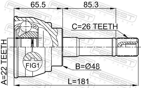 Febest 0710-012