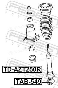 Febest TD-AZT250R