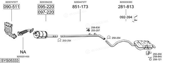 Bosal SYS05333