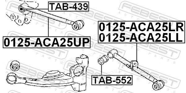 Febest 0125-ACA25LR