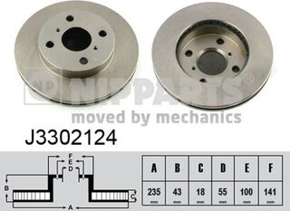 Nipparts J3302124