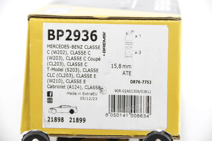 Bremsi BP2936