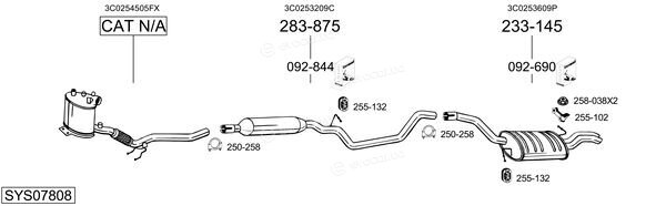 Bosal SYS07808