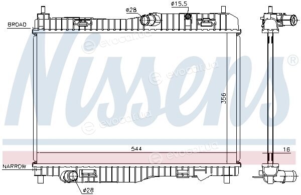 Nissens 66858