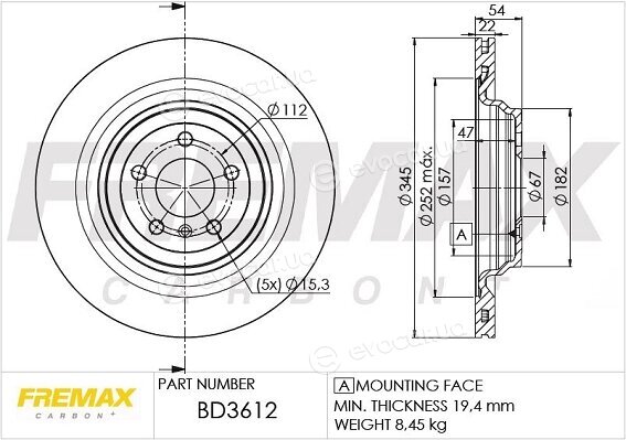 Fremax BD-3612