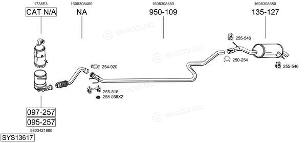 Bosal SYS13617