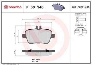 Brembo P 50 140