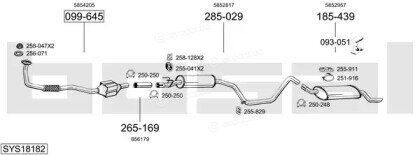 Bosal SYS18182