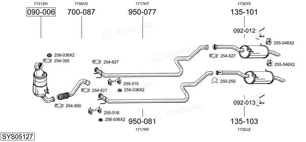 Bosal SYS05127