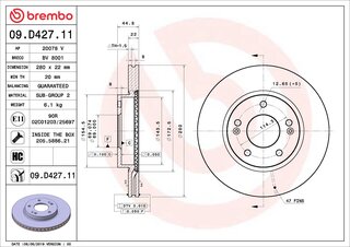 Brembo 09.D427.11
