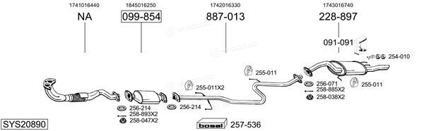 Bosal SYS20890