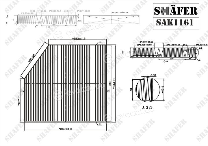Shafer SAK1161