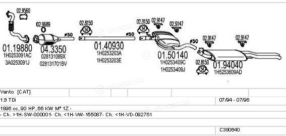 MTS C380640002608